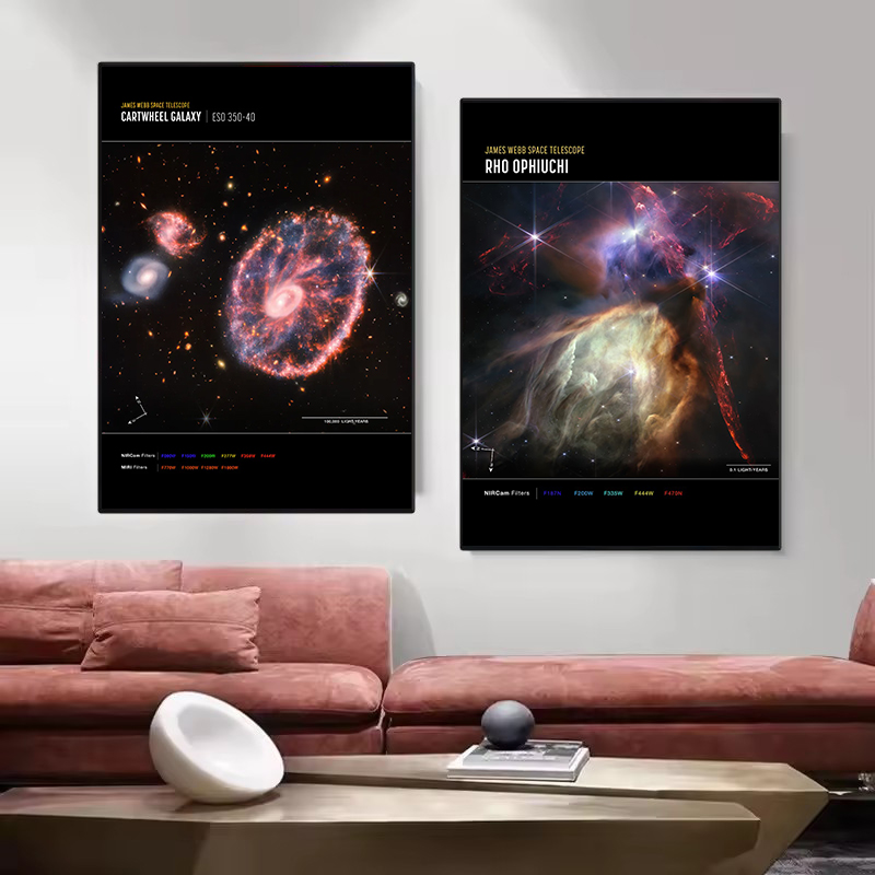 Poster su Tela del Telescopio  - Star Map Poster recensione e prezzo