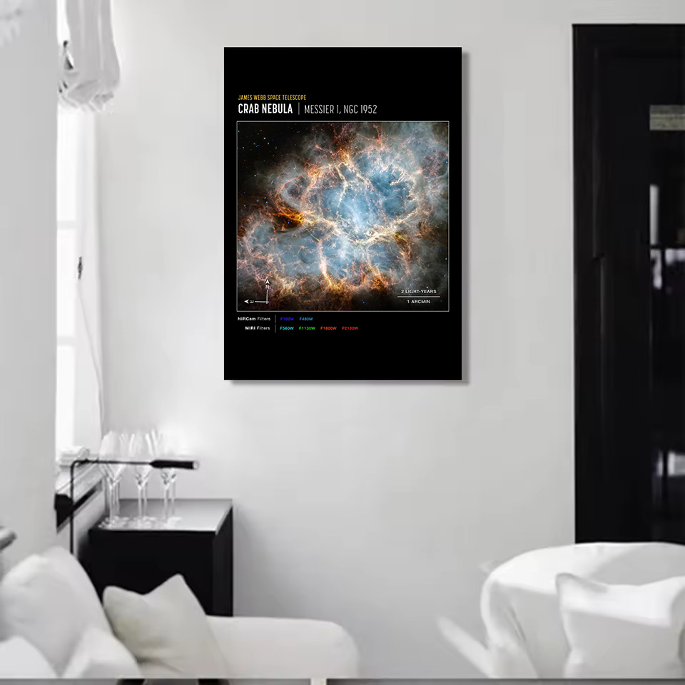Poster su Tela del Telescopio  - Star Map Poster recensione e prezzo