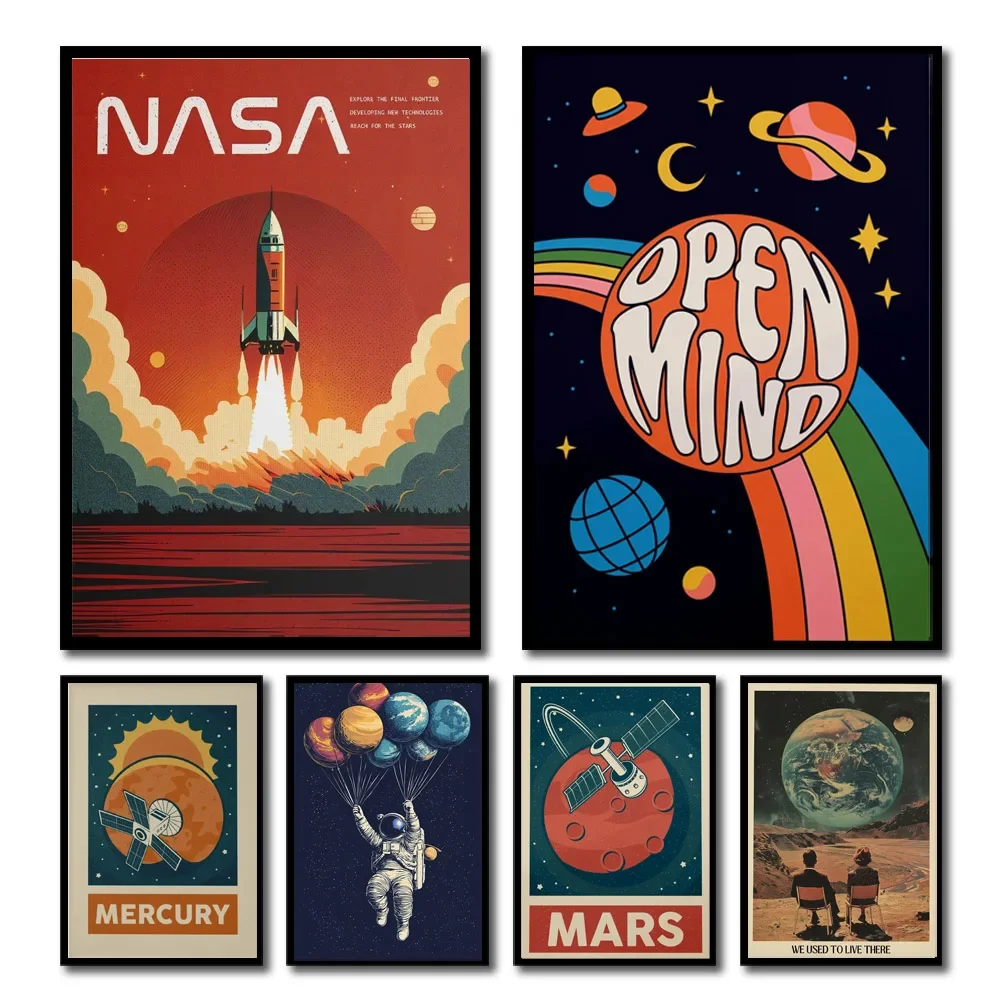 1pc Retro Sistema Solare Piane - Star Map Poster recensione e prezzo